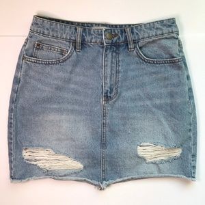 Billabong X Sincerely Jules Denim Skirt Size‎ 28 Style:JK06TBTA Womens